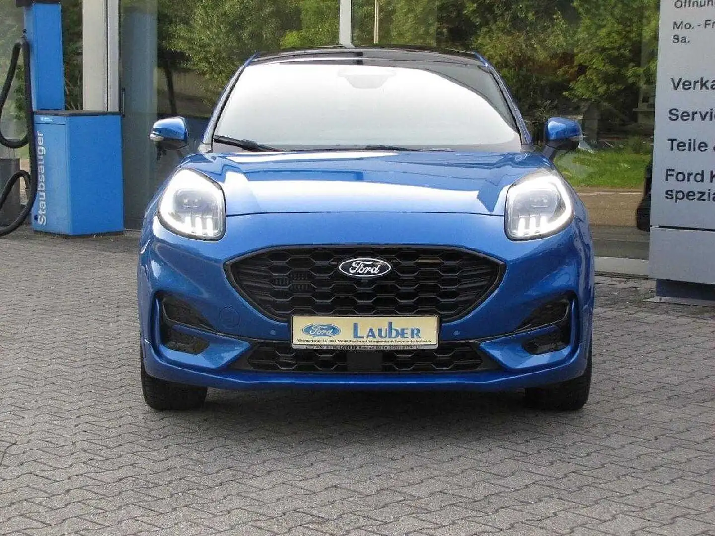 Ford Puma ST-Line *ACC, Matrix-LED, Panoramadach* Blau - 2