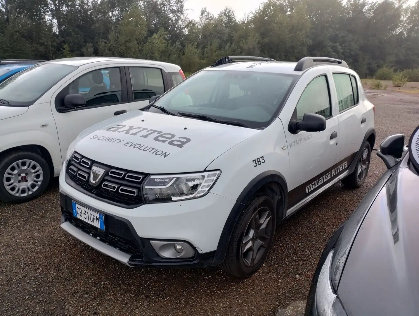 Dacia Sandero Sandero Stepway 1.5 blue dci - targa GB310PM Blanc - 2
