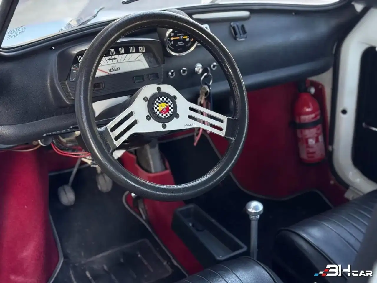 Fiat 500 ABARTH / KIT ABARTH / MOTEUR 650cc REFAIT À NEUF / BOÎTE 5 VITESSES / SUIVI D'ENTRETIEN, foto 12