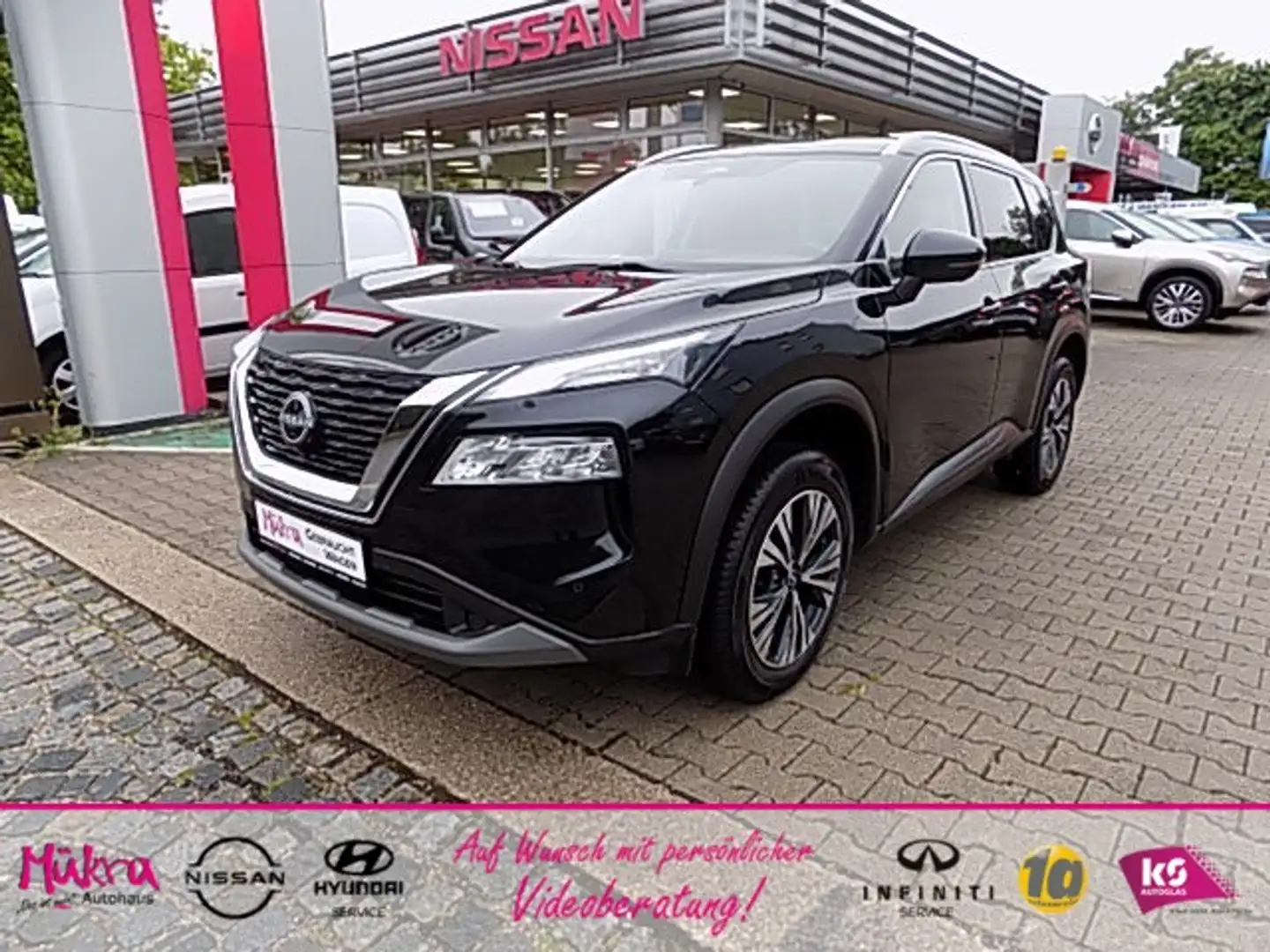 Nissan X-Trail N-Connecta 1.5 VC-T MHEV 163 PS 7 Sitze 7 Sitzer Schwarz - 1