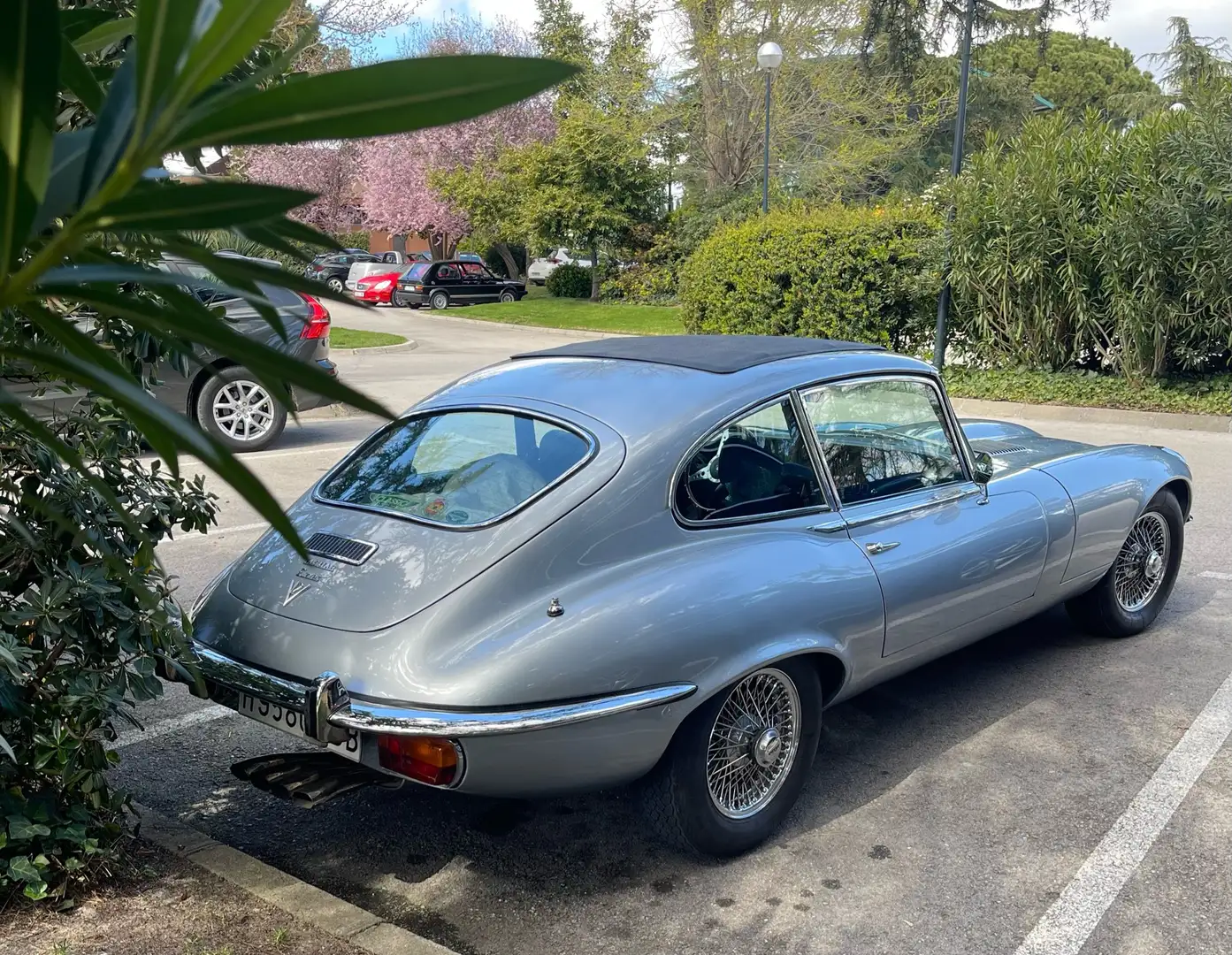 Jaguar E-Type SERIE  3 V12 Gümüş rengi - 1