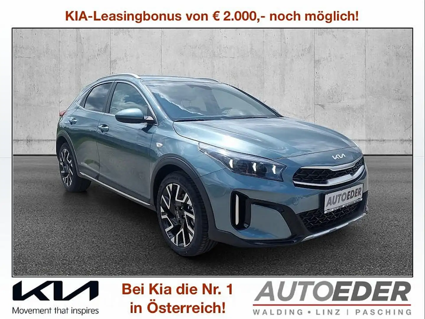 Kia XCeed Xceed 1,0 TGDI GPF Silber Grau - 1
