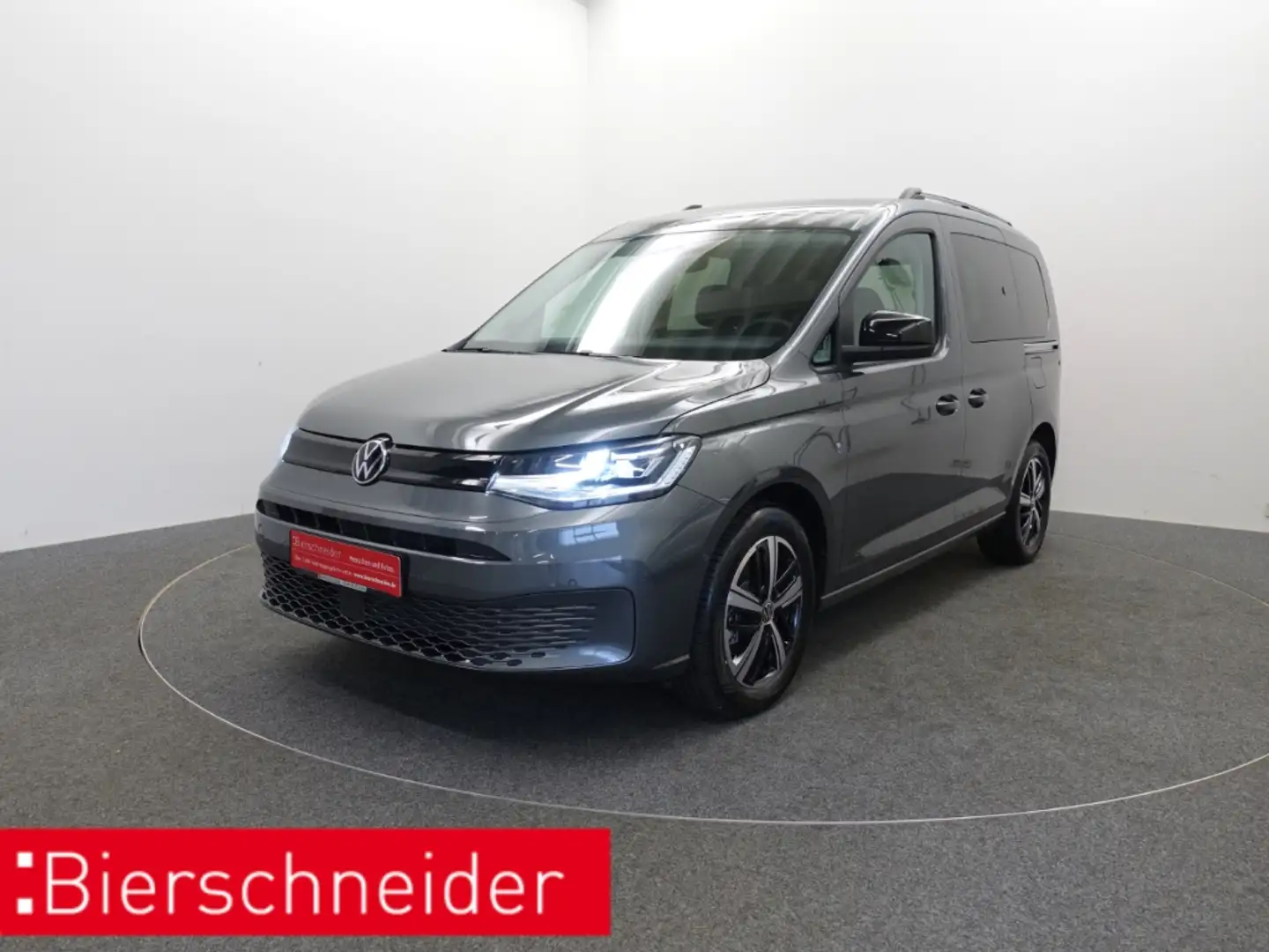 Volkswagen Caddy 1.5 TSI DSG ALU 17 AHK ACC Schlafmöglichkeit Grau - 1