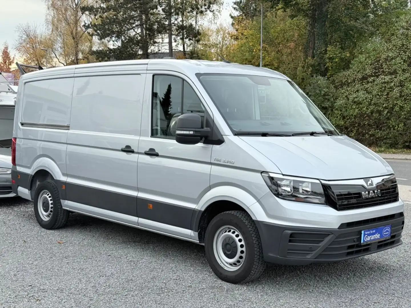 MAN TGE 3.140 KLIMA 8-GANG AUTOMATIK PDC FRONTASSIST Silber - 1