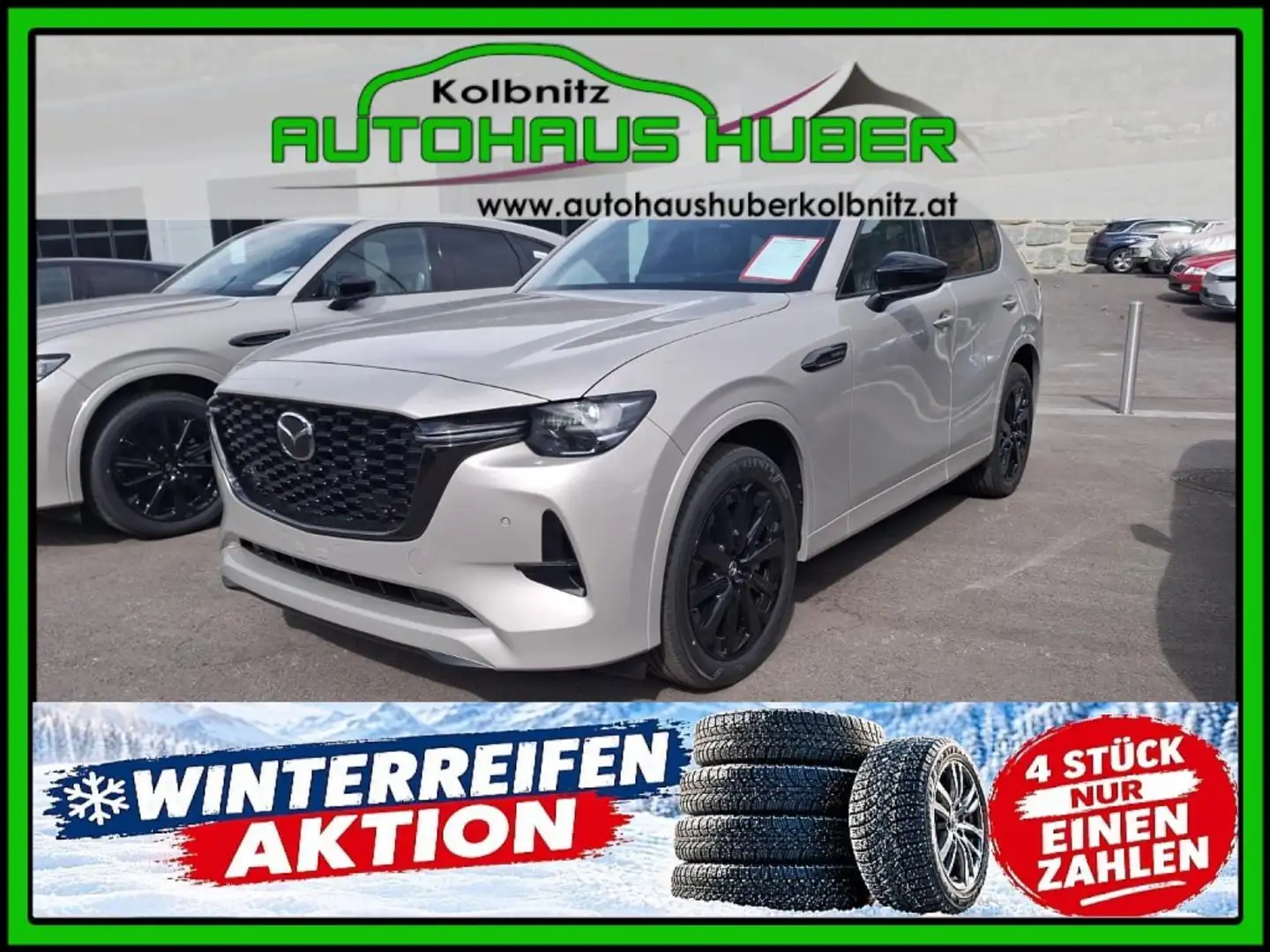 Mazda CX-60 CD254 AUT AWD HOMURA PLUS LEDER SCHWARZ Silber - 1