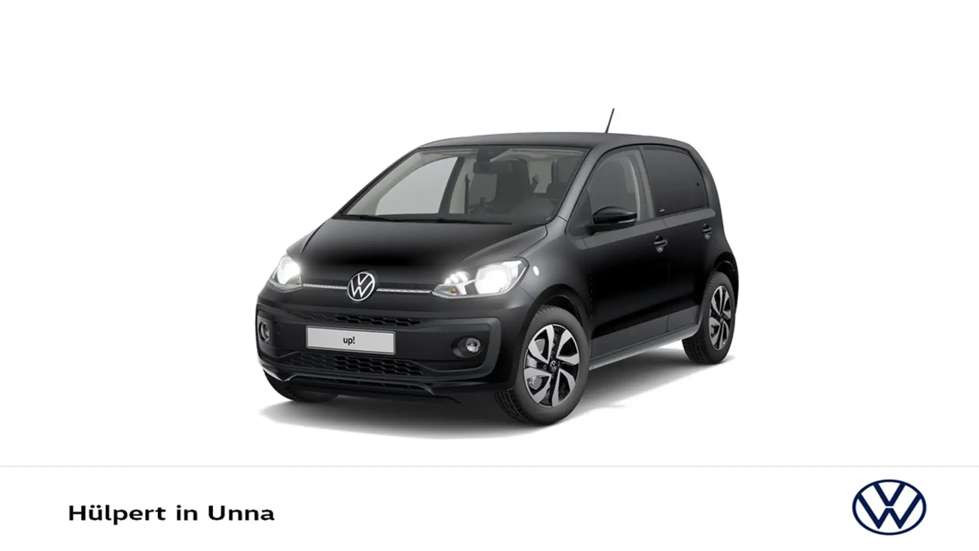 Volkswagen up! 1.0 ACTIVE 4TÜREN ALU SITZHEIZUNG DAB+ KLIMA Schwarz - 2