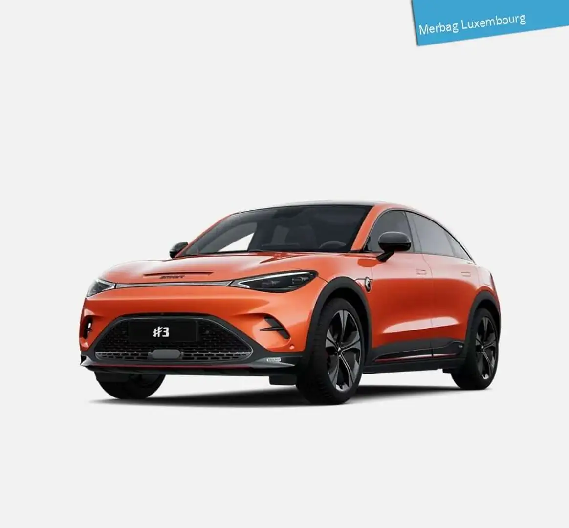 smart #3 #3 Brabus 4WD (66kWh) (+3.000 Euro Klimabonus Luxe Orange - 1