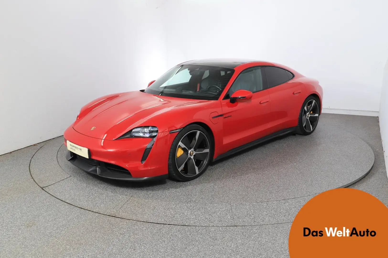 Porsche Taycan Turbo S Rot - 1