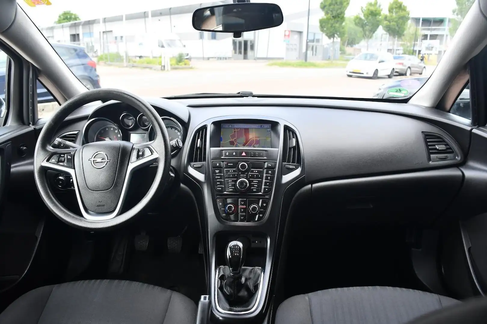 Opel Astra 1.4 Turbo Business + Clima|Cruise|NAVI|Nieuwe APK Zwart - 2