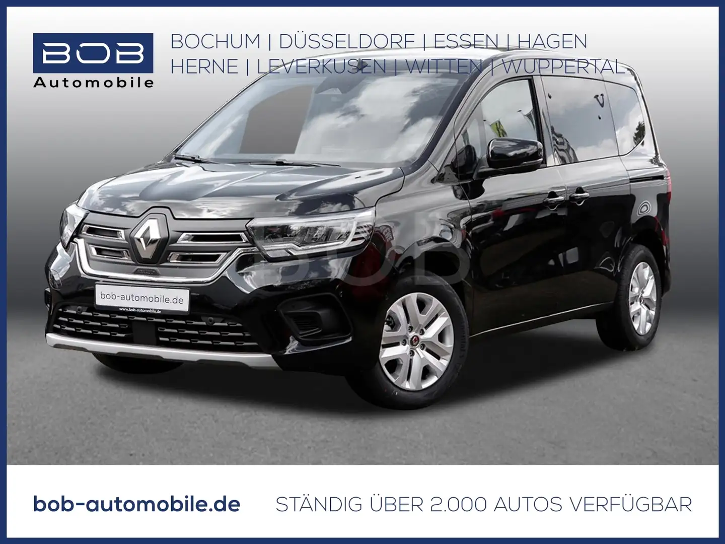 Renault Kangoo E-TECH 100% el. EQUILIBRE EV45 AC22 SitzP Schwarz - 1