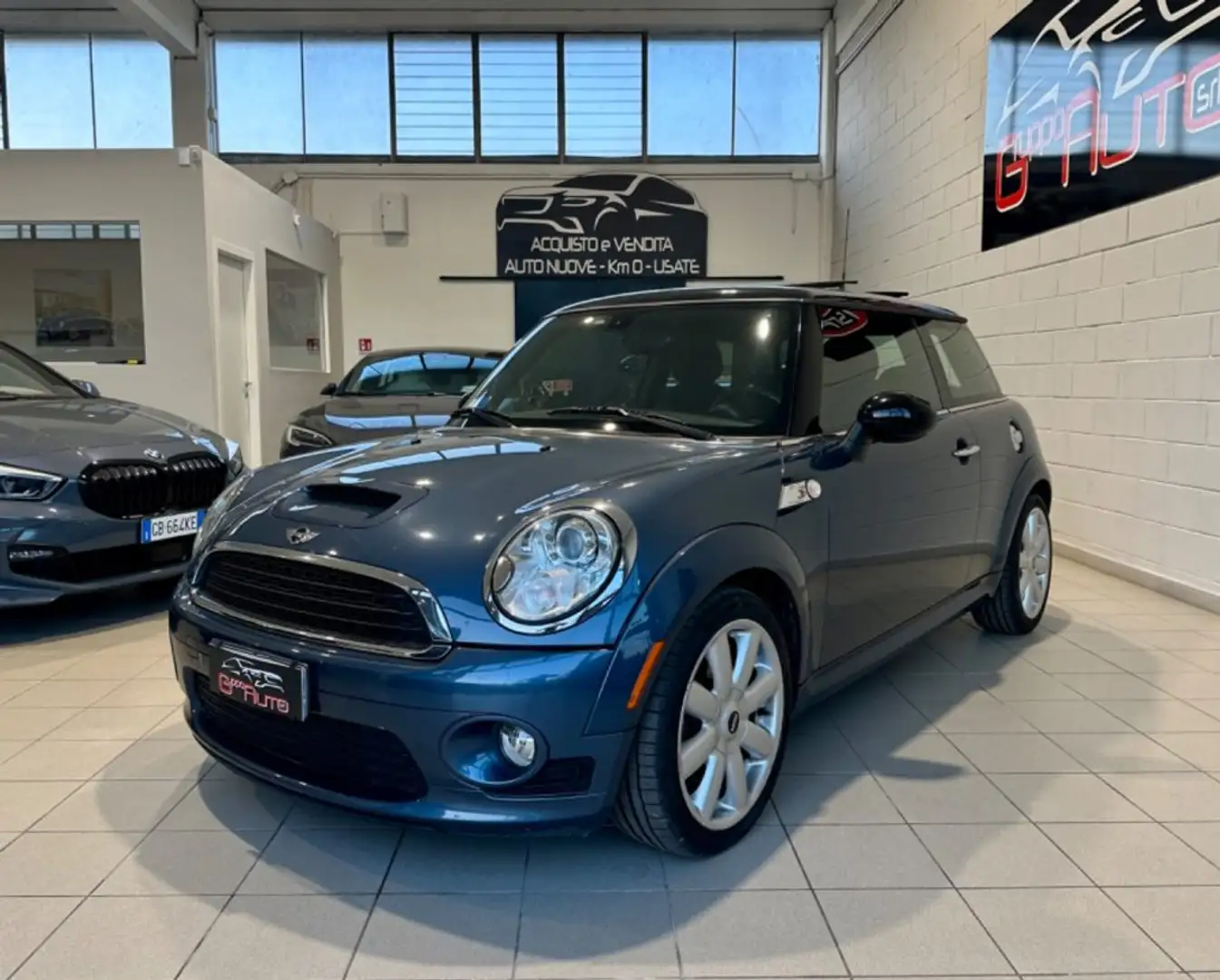 MINI Cooper S 1.6 16V Cooper S *TETTO*LED AMBIENTE*ENGLISH OAK* Blau - 1