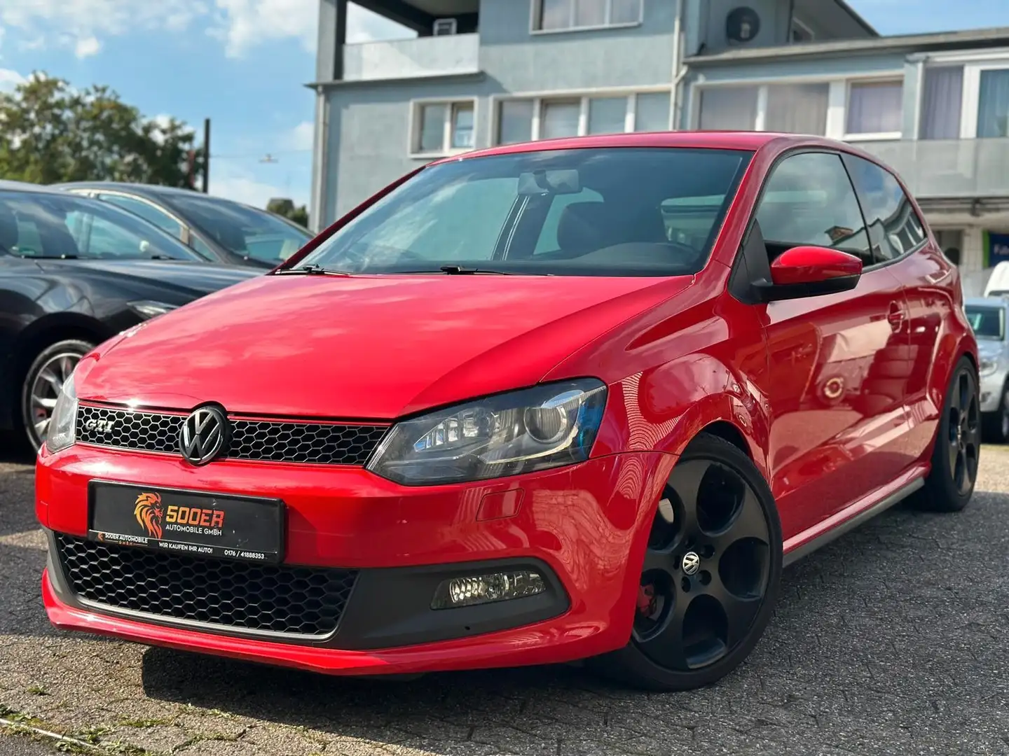 Volkswagen Polo V GTI*DSG*127TKM*8-FACHBEREIFT*SITZHZG* Rojo - 1