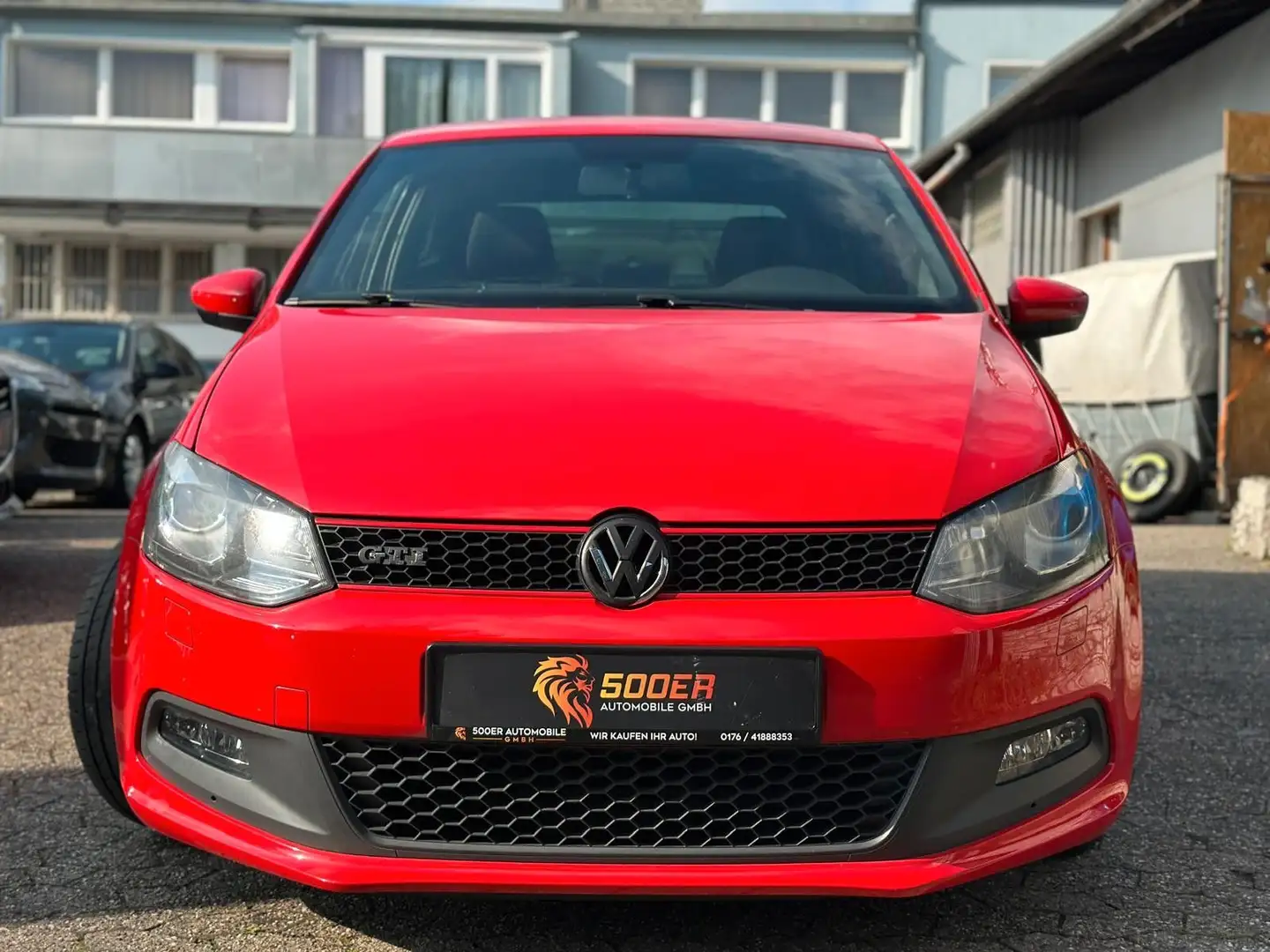 Volkswagen Polo V GTI*DSG*127TKM*8-FACHBEREIFT*SITZHZG* Rojo - 2
