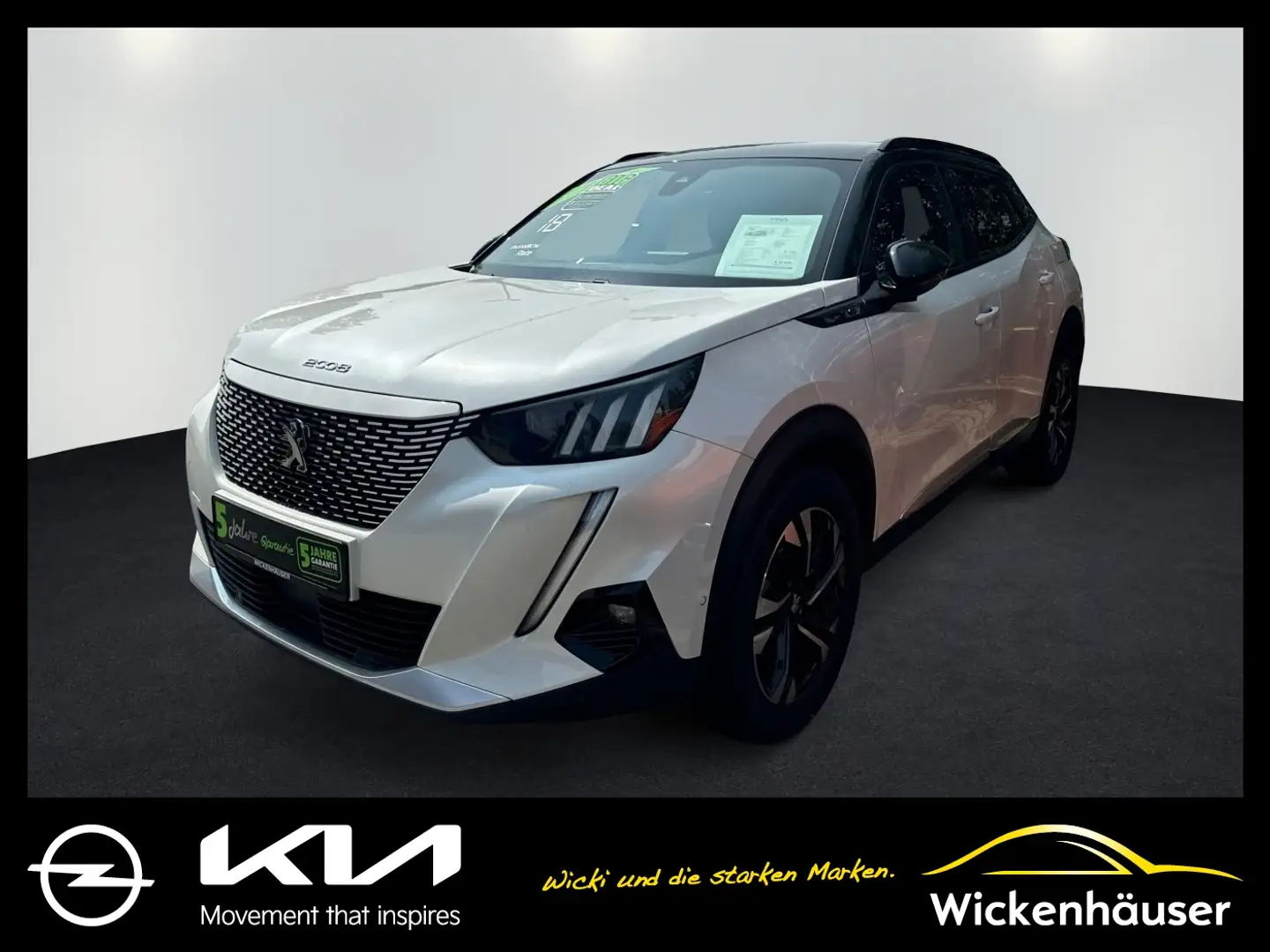 Peugeot 2008 e- Allure SHZ*LED*Navi*Rückfahrkamera*GRA Bílá - 1