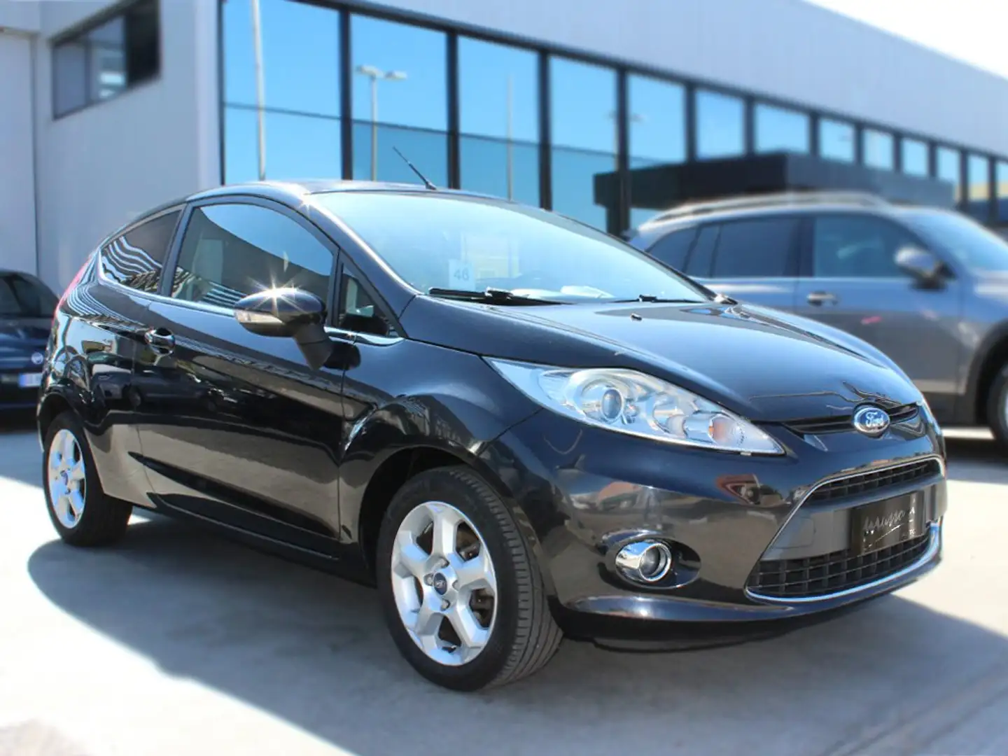 Ford Fiesta 3p 1.4 tdci Titanium FL Nero - 1