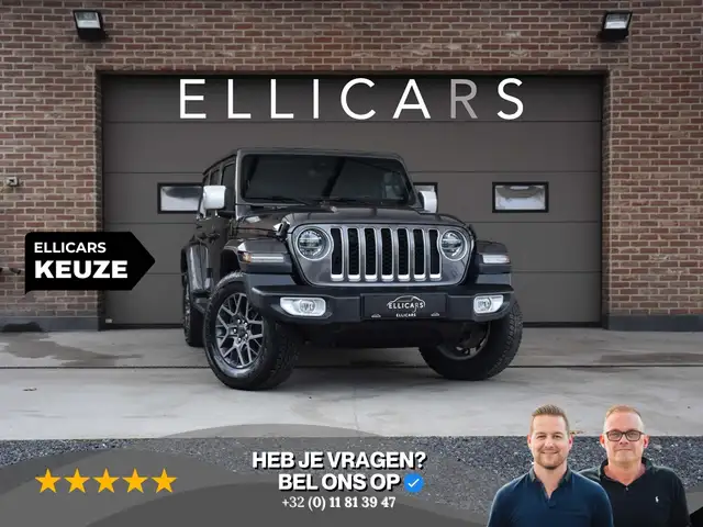 Jeep Wrangler 2.0 PHEV 4XE / OVERLAND / LICHTE VRACHT / CARPLAY