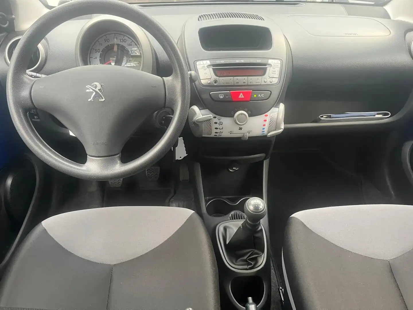 Peugeot 107 1.0 12V 5-drs. Airco Bleu - 2