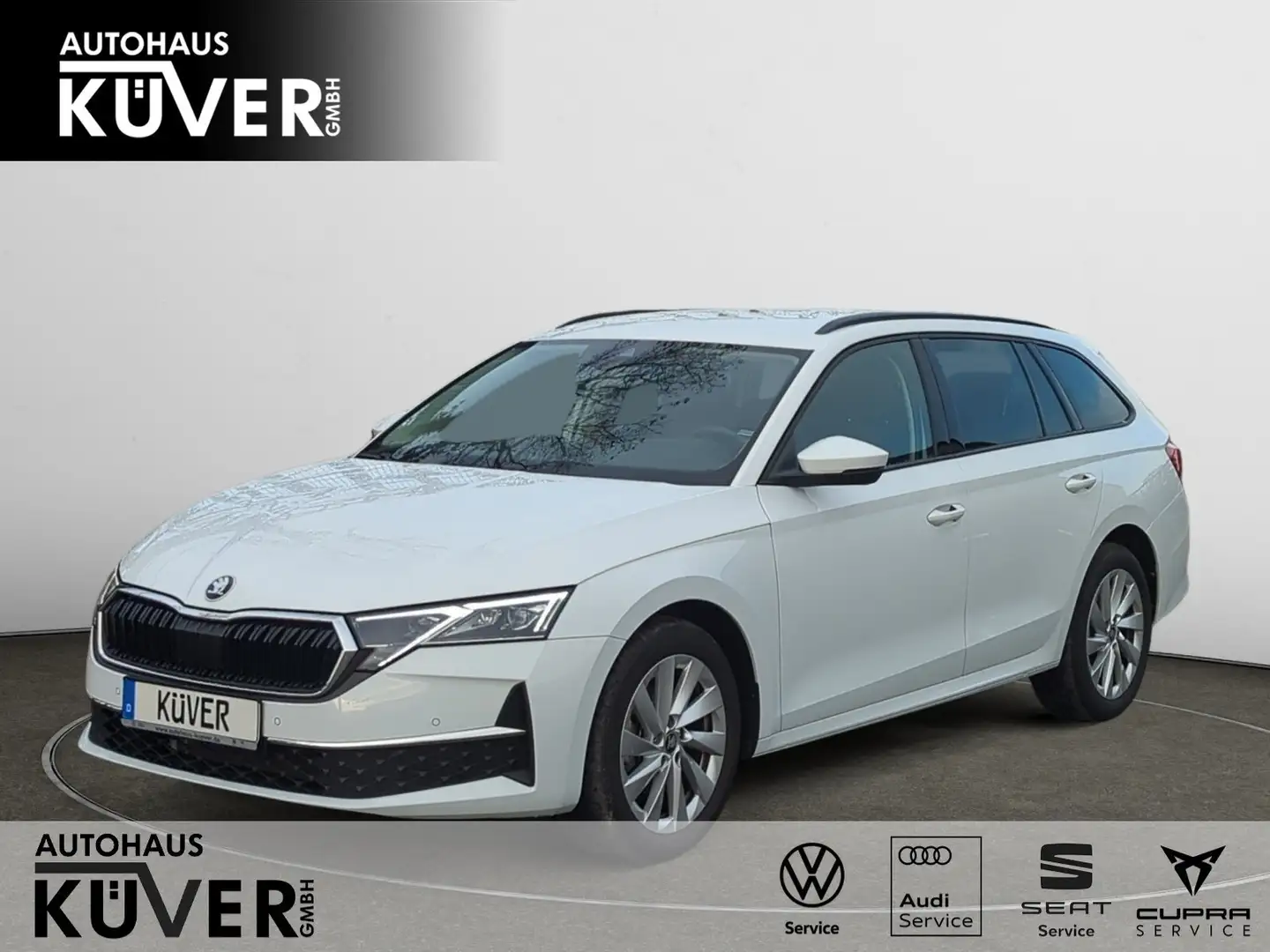 Skoda Octavia Combi Selection 2.0 TDI DSG MATRIX*ACC*LED Weiß - 1