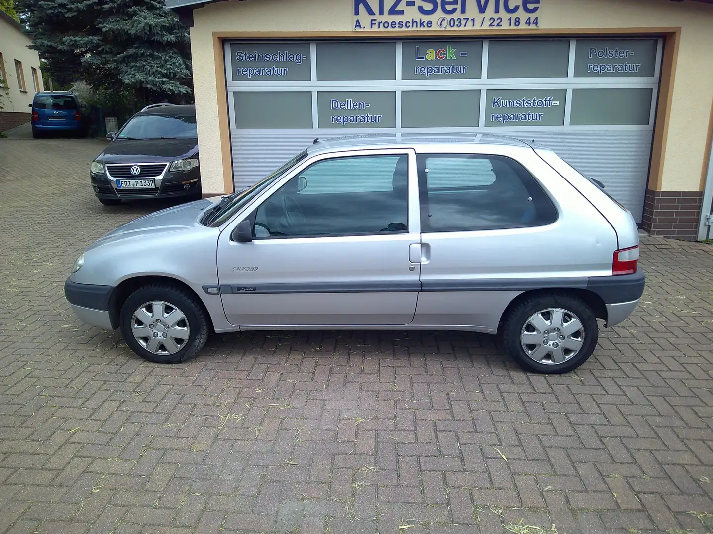 Citroen SAXO 1.1 SX TÜV Neu Nur 67665 Kilometer Silber - 1