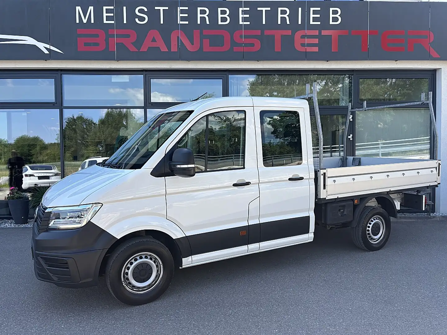 Volkswagen Crafter 35 Doka-Pritsche MR L3 DK 2,0-I-TDI 4Mo... Weiß - 1