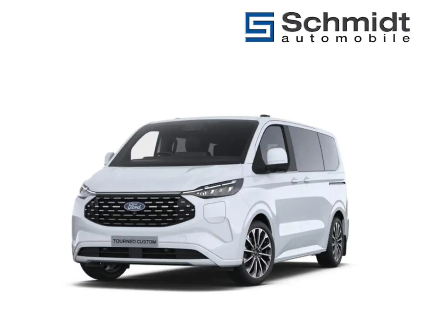 Ford E-Transit Tourneo Custom Bus Titanium X 340L1 2,5L PHEV 233PS A FWD Weiß - 1