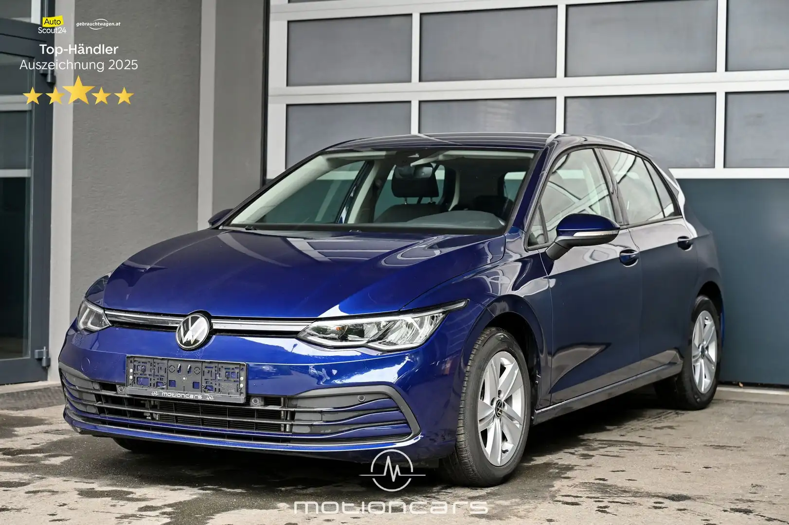 Volkswagen Golf VIII 1.0 eTSI Life Pickerl NEU Blau - 1