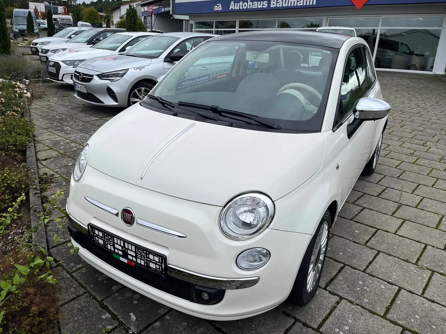 Fiat 500 Lounge Weiß - 1