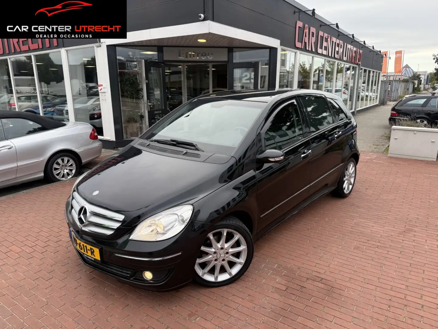Mercedes-Benz B 200 |LEDER|NAVI|AIRCO|CRUISE CONTROL| Zwart - 1