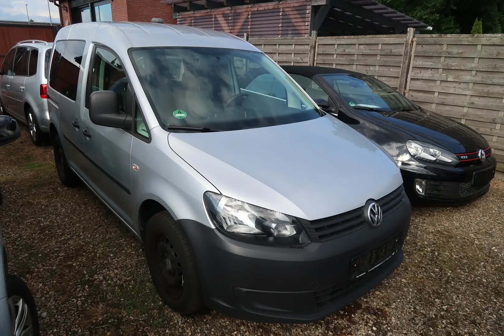 Volkswagen Caddy 1.6 TDi Kasten BMT Heckflügeltüren Silber - 1