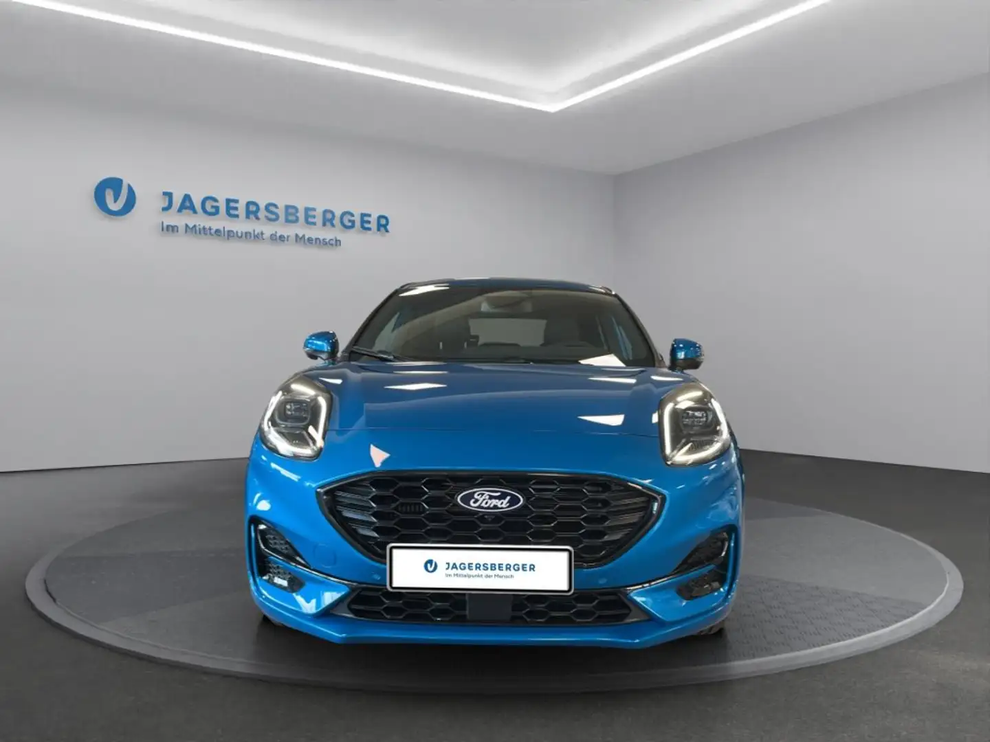 Ford Puma 1,0 EcoBoost Hybrid ST-Line X Blau - 2