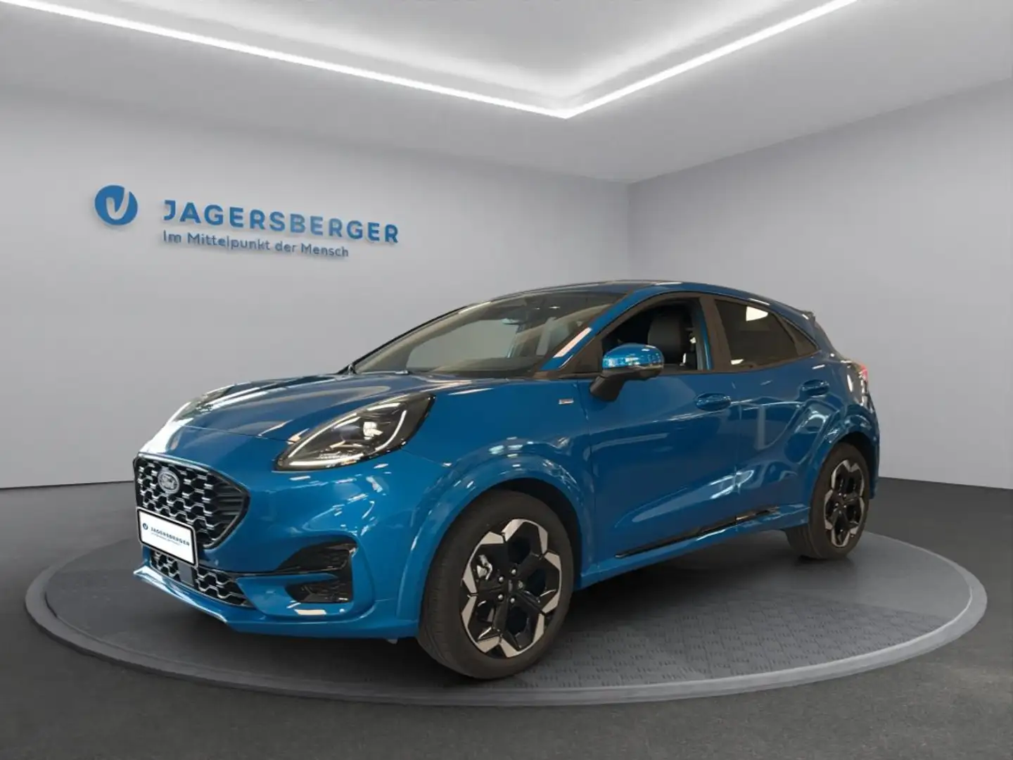 Ford Puma 1,0 EcoBoost Hybrid ST-Line X Blau - 1