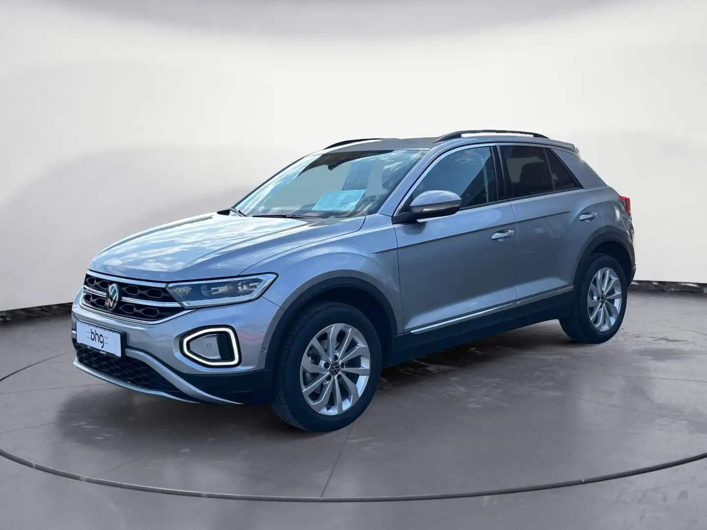 Volkswagen T-Roc 1.0 TSI Style AHK STANDHEIZUNG LED ACC SHZ Silber - 2