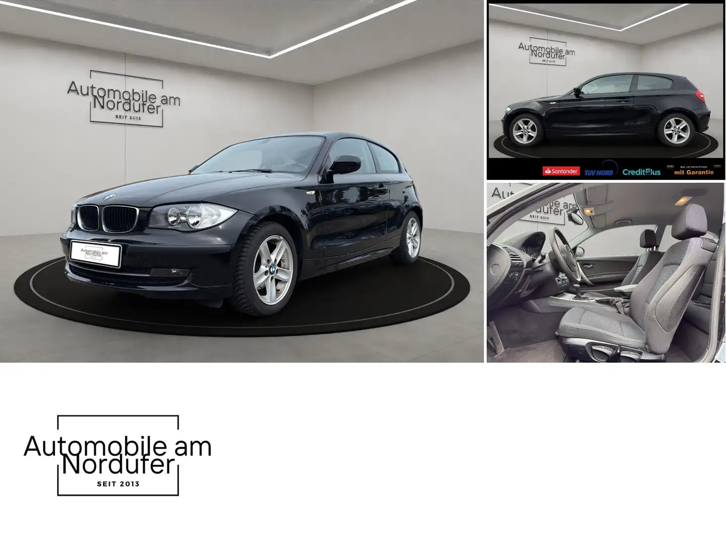 BMW 116 i-2Hand-Steuerkette neu-Klima-nur 91Tkm-AUX-Isofix Schwarz - 2