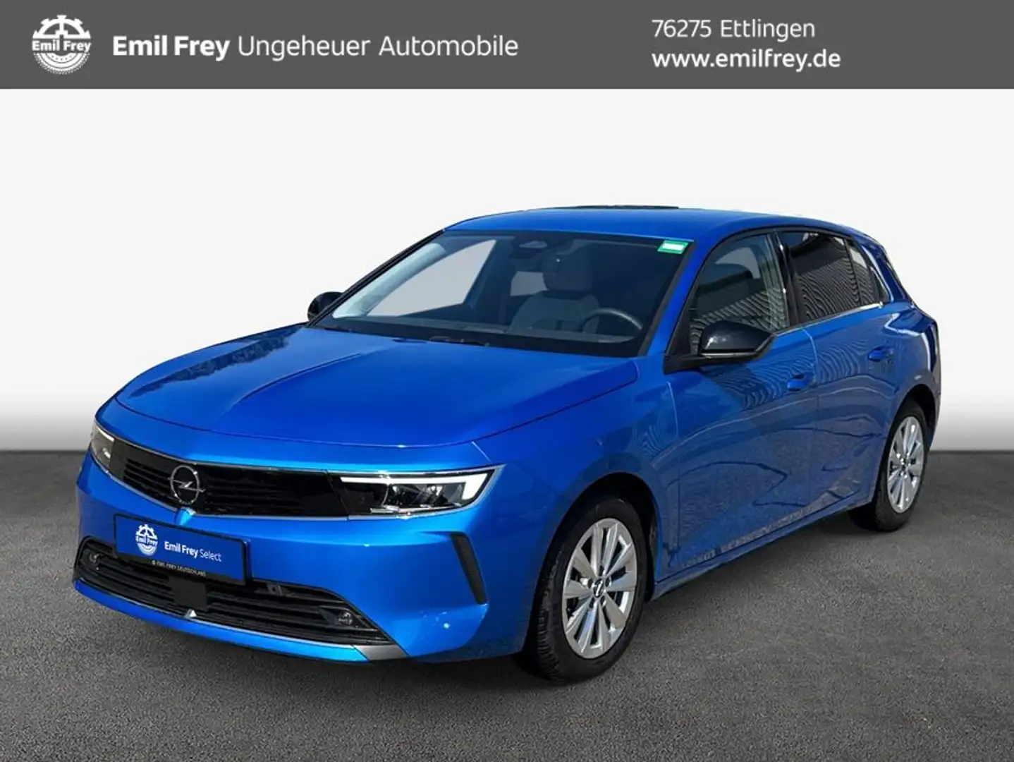 Opel Astra 1.2 Turbo Elegance Blauw - 1
