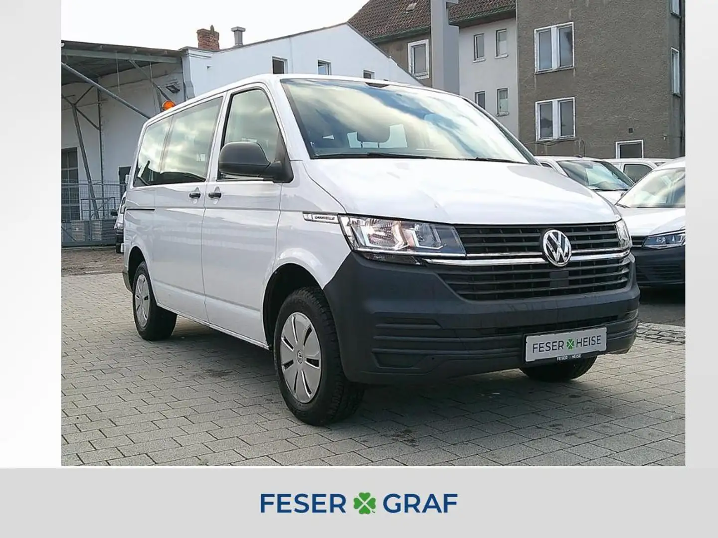Volkswagen T6.1 Caravelle 6.1 2.0 TDI ParkPilot/Klima/ISOFIX Weiß - 1