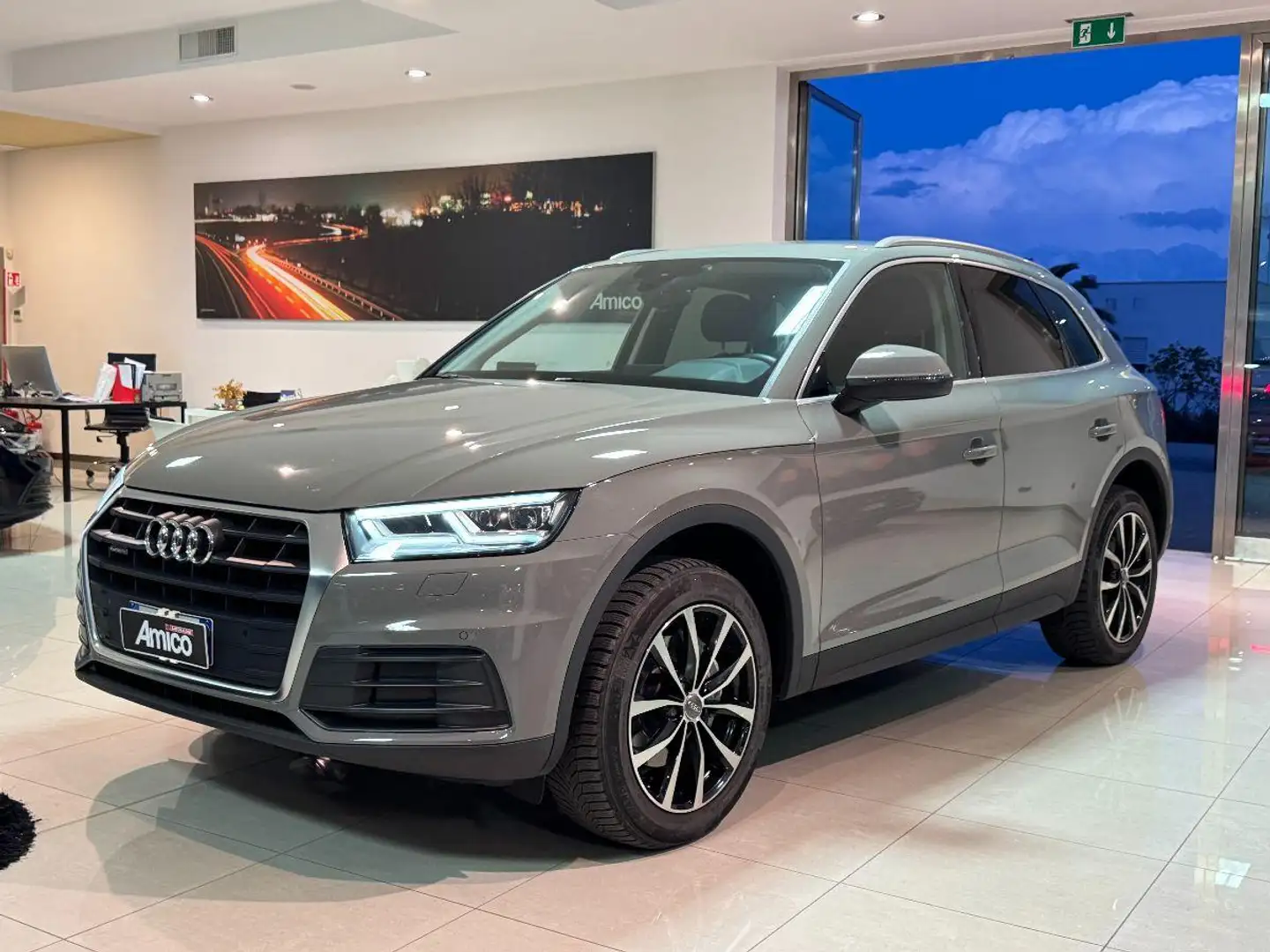 Audi Q5 2.0 TDI quattro S tronic Grigio Quantum Gris - 1