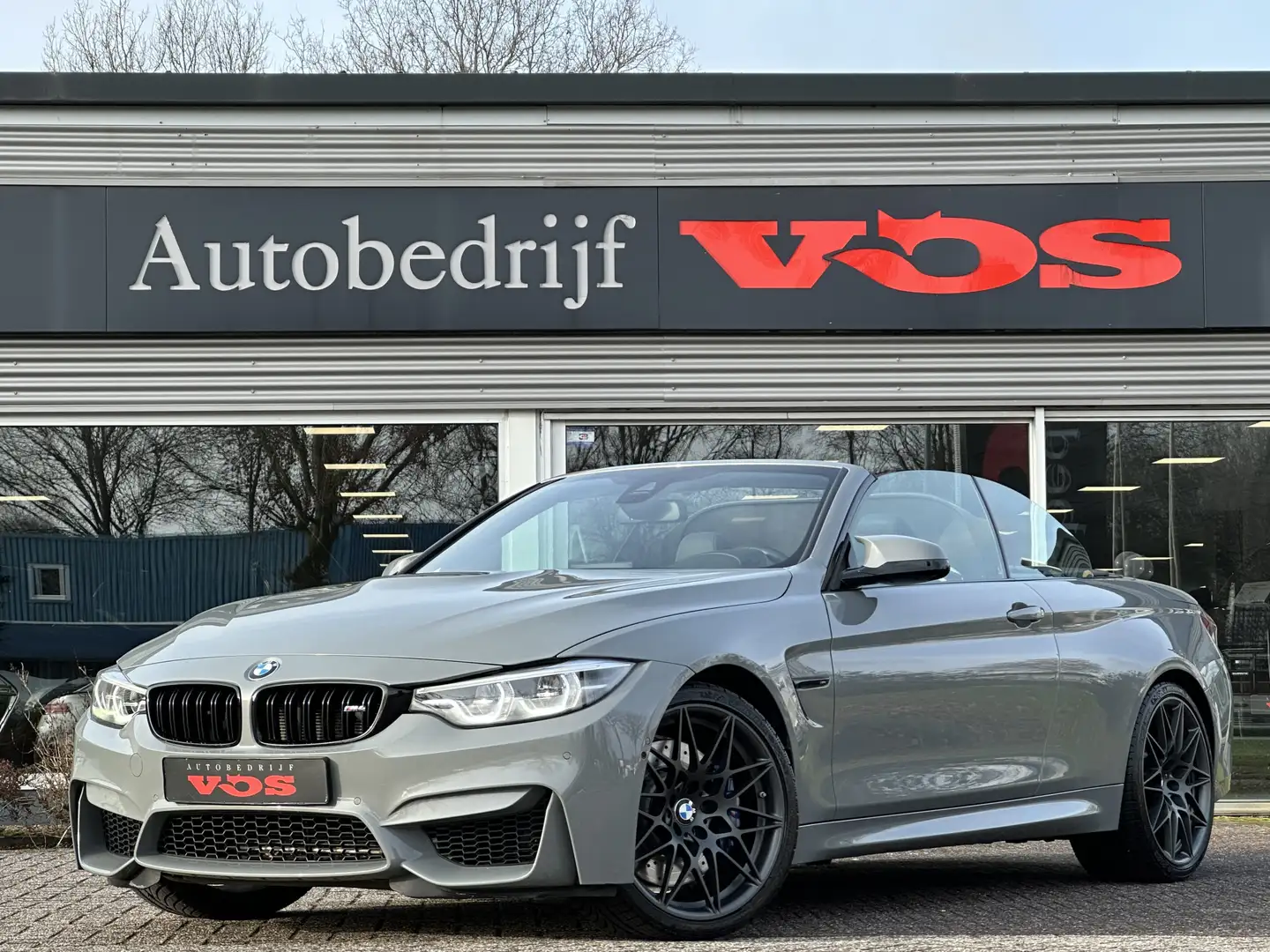 BMW M4 Competition Cabrio | NL Auto | 450 pk | Full optio Gris - 1