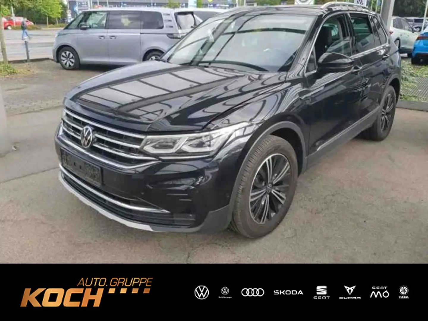 Volkswagen Tiguan 2.0TSI Elegance DSG AHK Navi LED Nero - 1