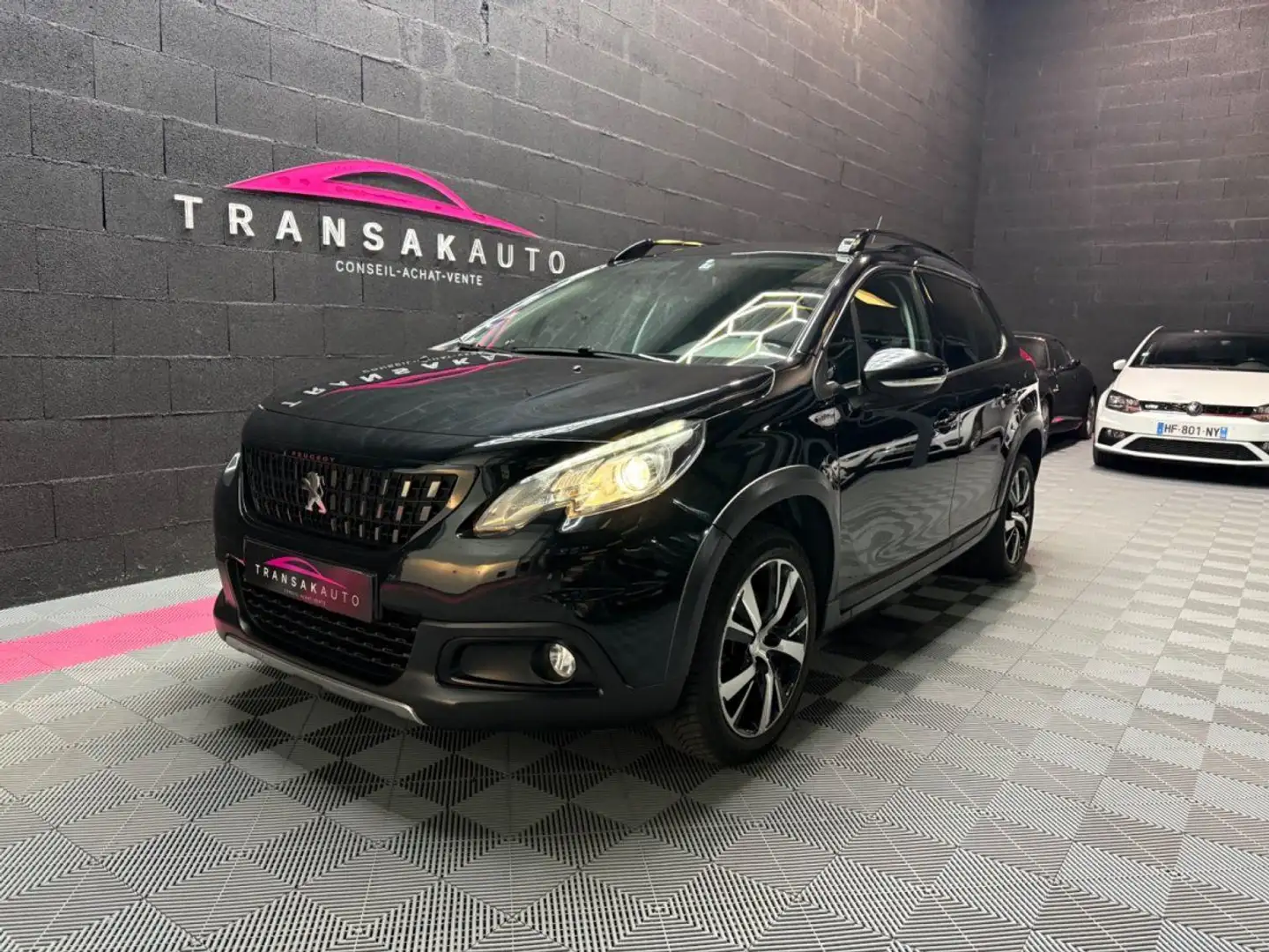Peugeot 2008 PureTech 130ch SS BVM6 GT Line (REPROG ETHANOL) Noir - 1