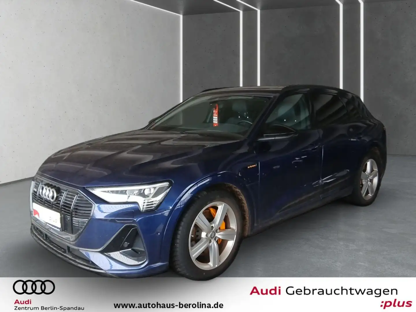 Audi e-tron 50 qu. S line *PANO*MATRIX*B&O*R-CAM*SHZ* Blau - 2