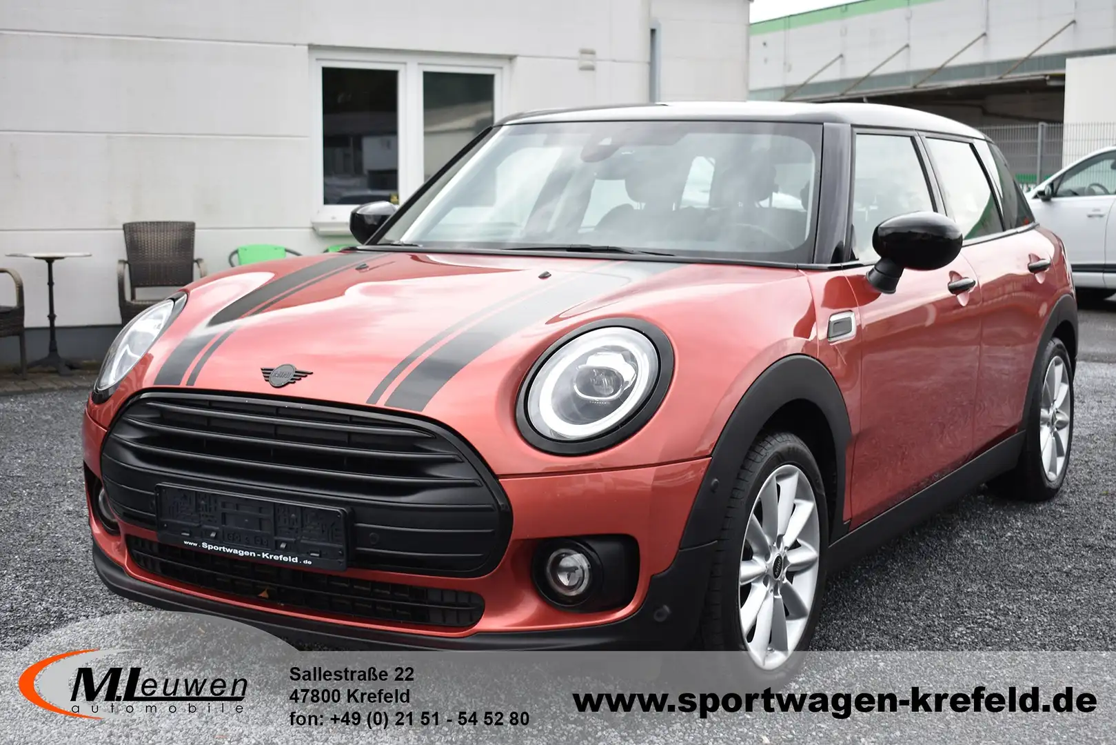 MINI Cooper D Clubman Pepper autom. *HUD*LED*17"*NAVI*LEDER*KLIMA* Rojo - 1