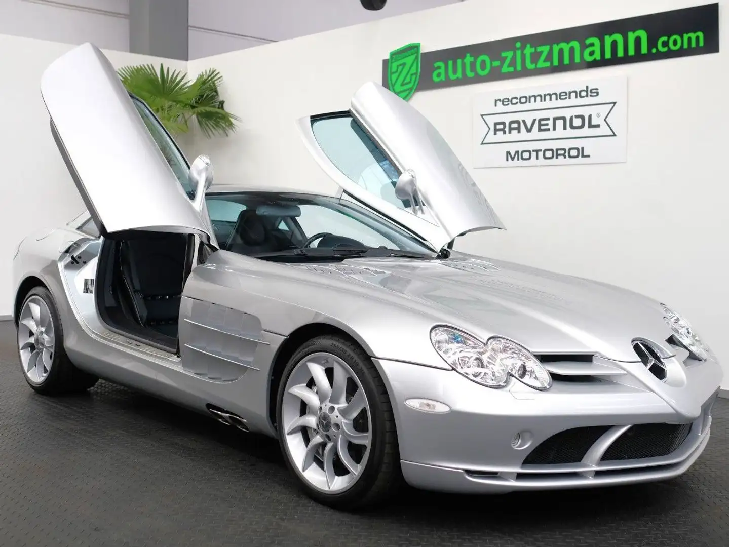 Mercedes-Benz SLR McLaren/DEUTSCH/HISTORIE/BOSE/NAVI/TURBINE Plateado - 1