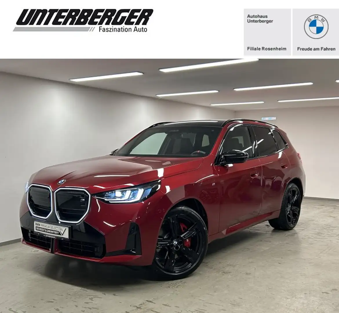 BMW X3 M 50 i xDrive DA. Prof. PA. Prof. Harman/Kardon DAB Rot - 1