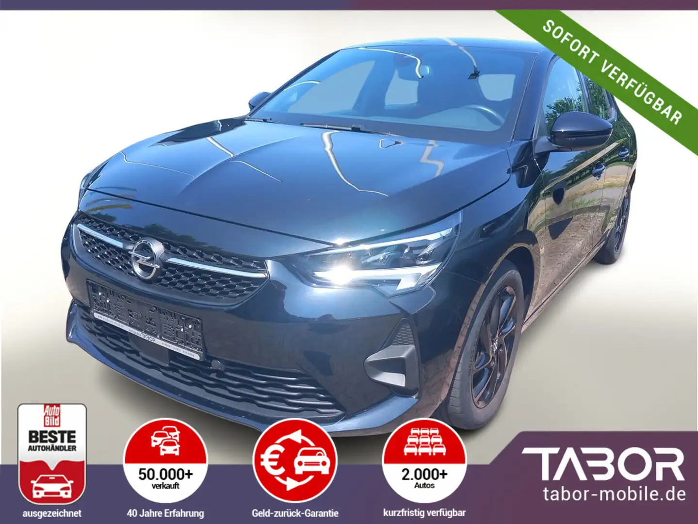 Opel Corsa 1.2 130 Aut. GS Line 180Kam SHZ LED 16Z Schwarz - 1