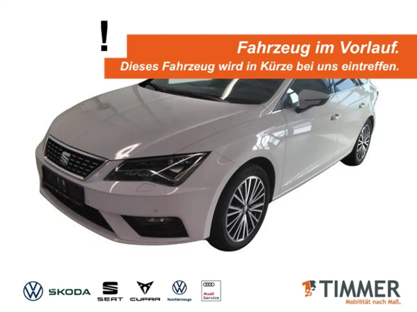 SEAT Leon SP 1.5 TSI XCELLENCE +AHK +BEATS +PANO +LED +RKAM Weiß - 1