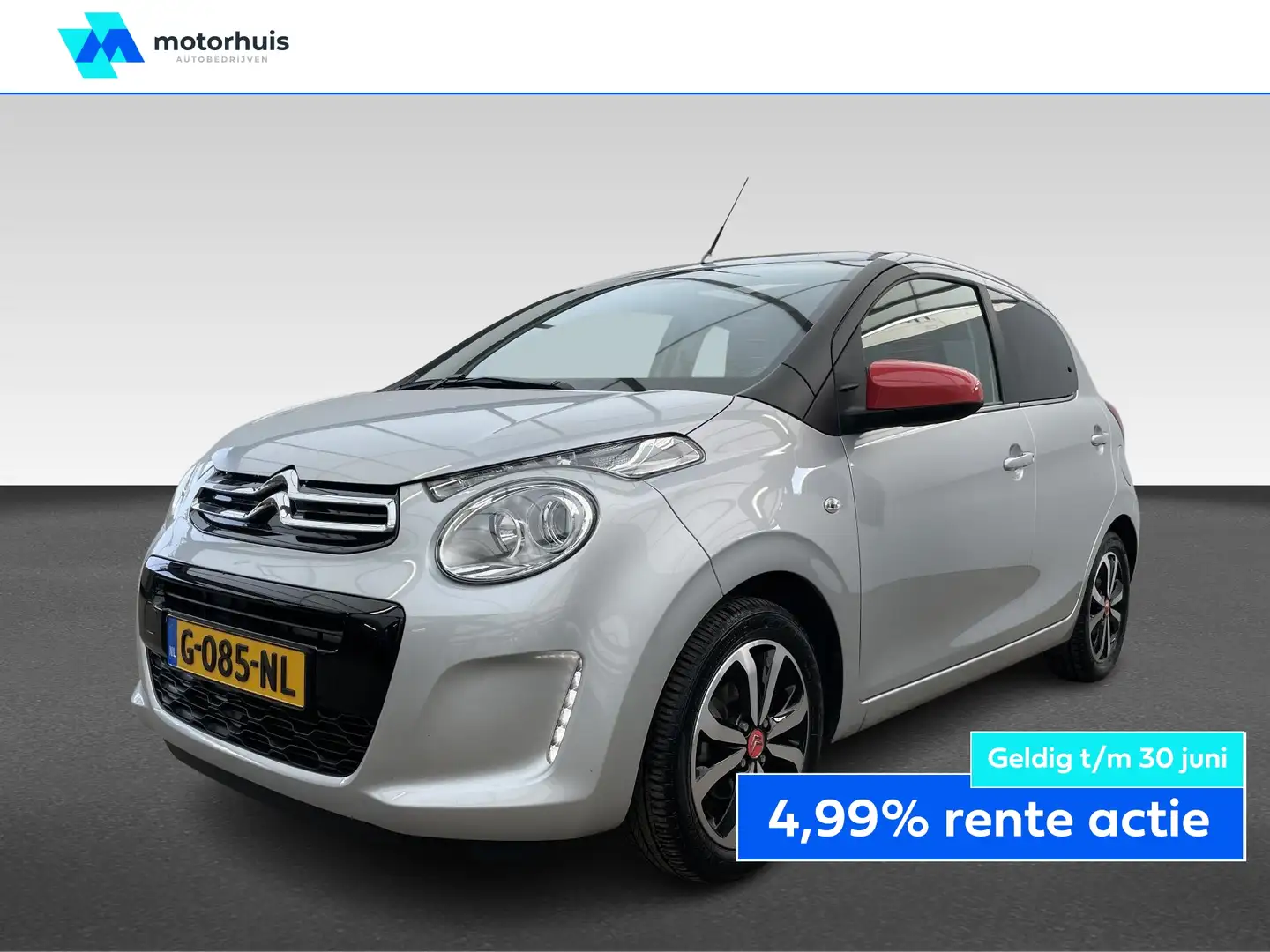Citroen C1 1.0 VTi Airscape 72PK 5D Airscape Shine Grijs - 1