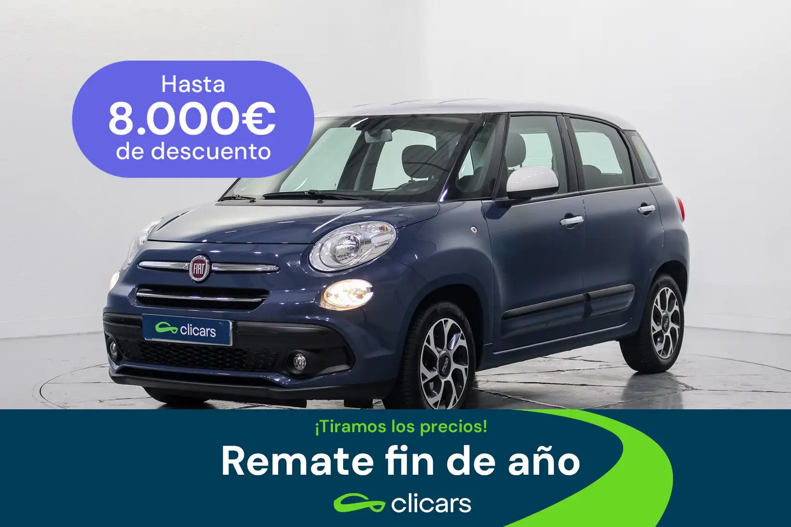 Fiat 500L 1.4 Pop Star Gris - 1