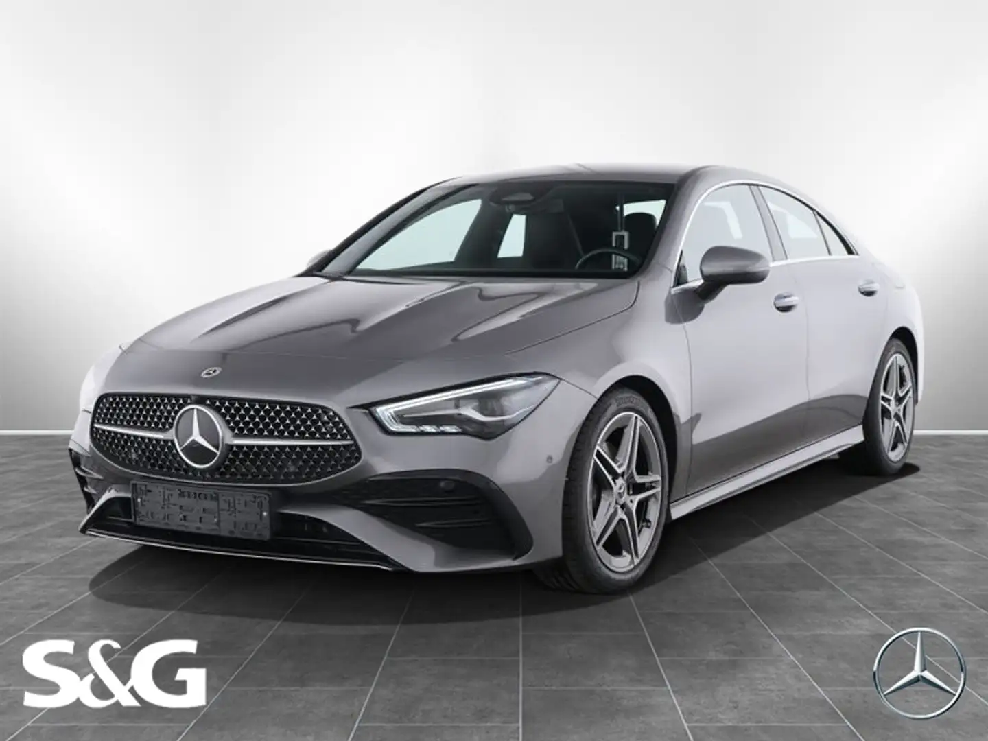 Mercedes-Benz CLA 180 Coupé AMG KAMERA+LED+NAVI+CARPLAY+18" Grijs - 1