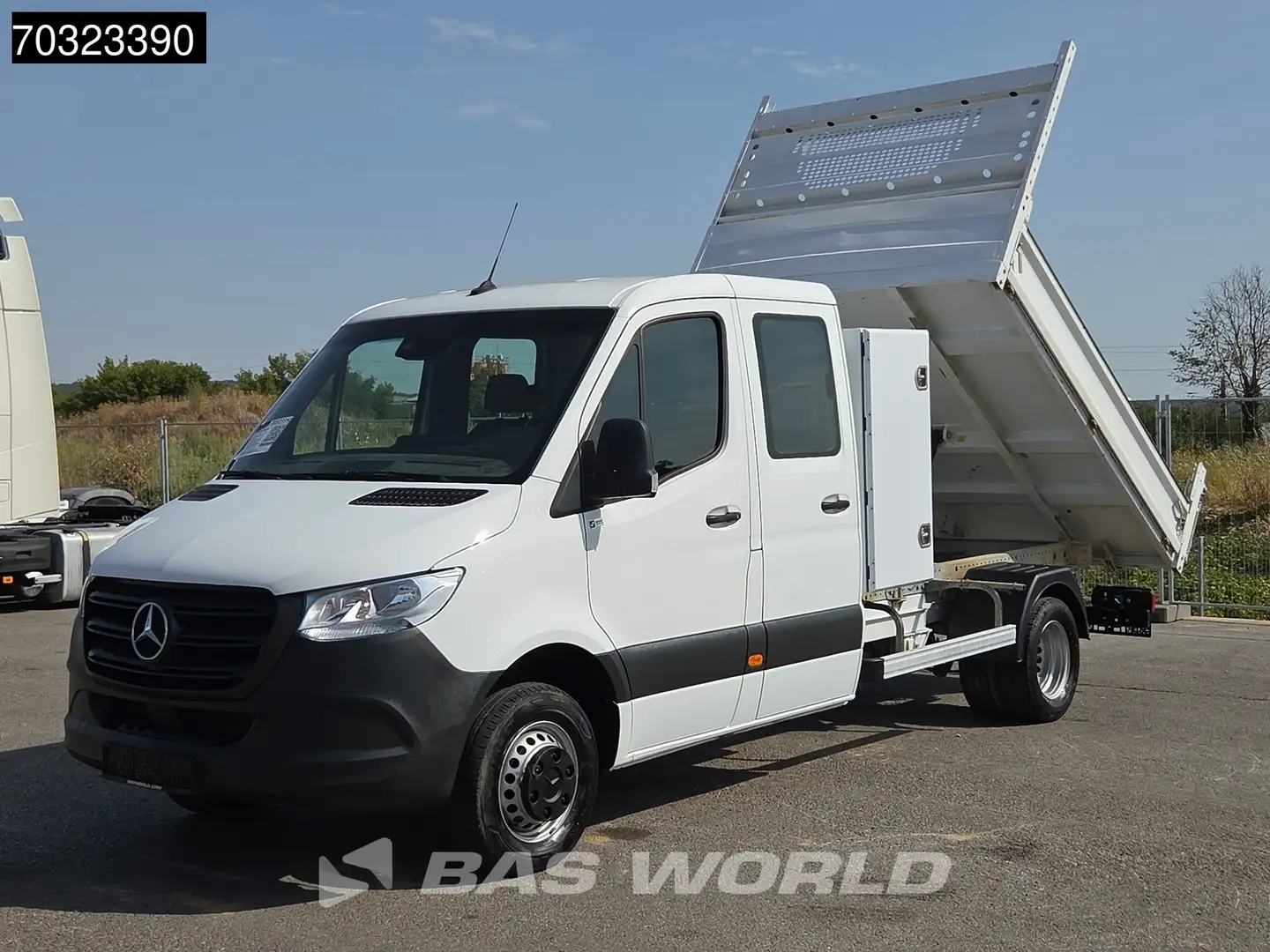 Mercedes-Benz Sprinter 514 CDI Automatik Doppel Kabine Kipp Weiß - 1