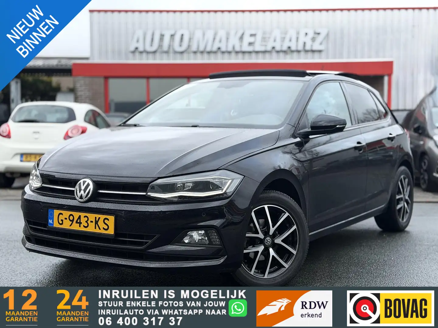 Volkswagen Polo 1.0 TSI LED PANO CLIMA ACC DCC VIRTUAL Schwarz - 1